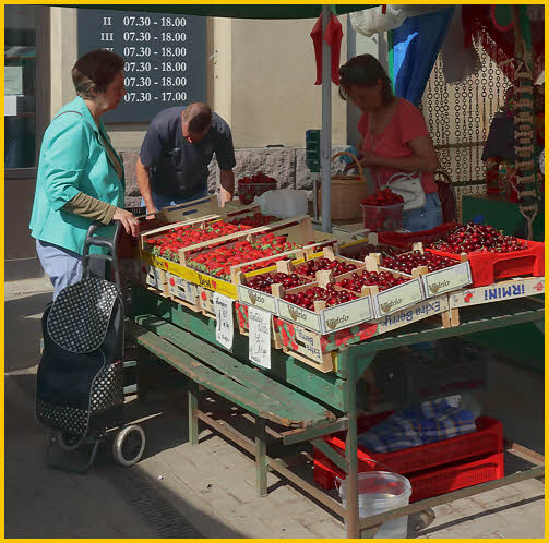 Cherries and Strawberries
